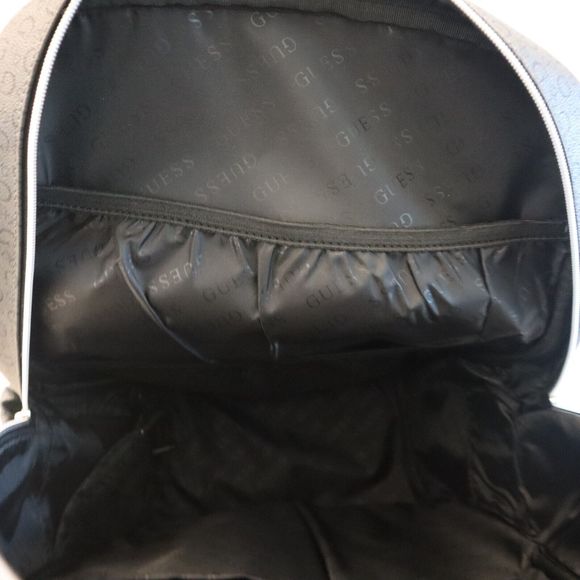 Guess S7964902 Unisex Coal Allover G Print PU Leather Lottie Travel Backpack $39 - Picture 10 of 10